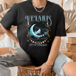 Velaris City Of Starlight 2 Sided Retro Tshirt Sweatshirt Hoodie