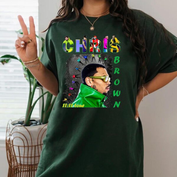 Chris Brown Albums 11:11 Tour Unisex T-shirt Sweatshirt Hoodie