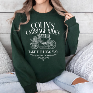 Colin's Carriage rides bridgerton tshirt sweatshirt hoodie