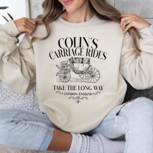 Colin's Carriage rides bridgerton tshirt sweatshirt hoodie